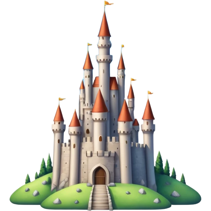fantasy castle on the sky emoji