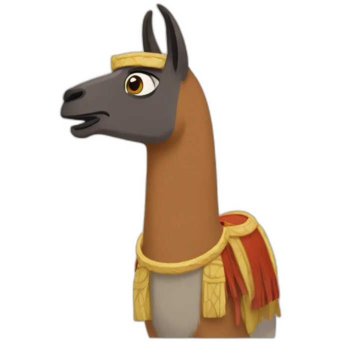 emperors new groove llama emoji