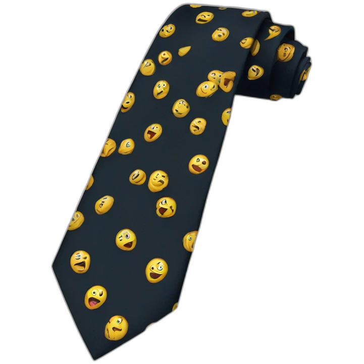Clipon necktie emoji