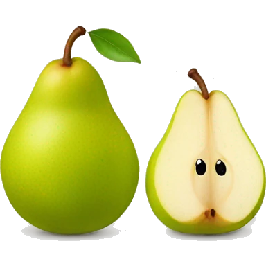 Pear emoji