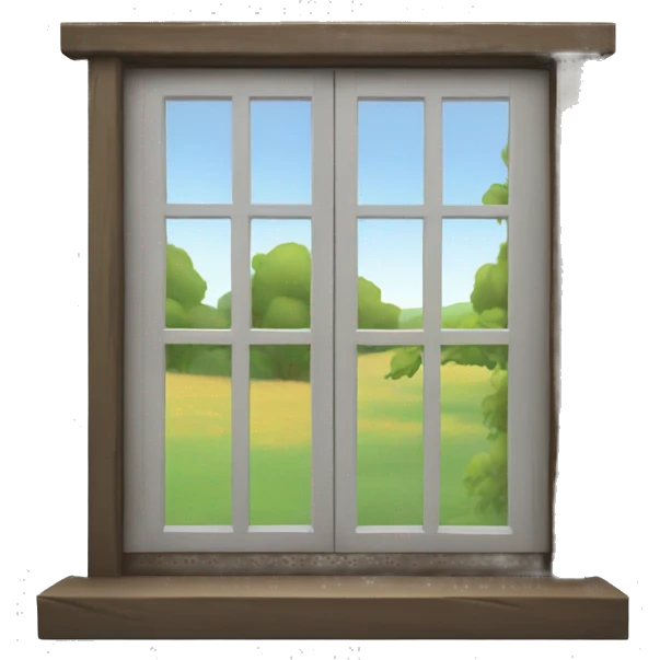 Cottage window  emoji