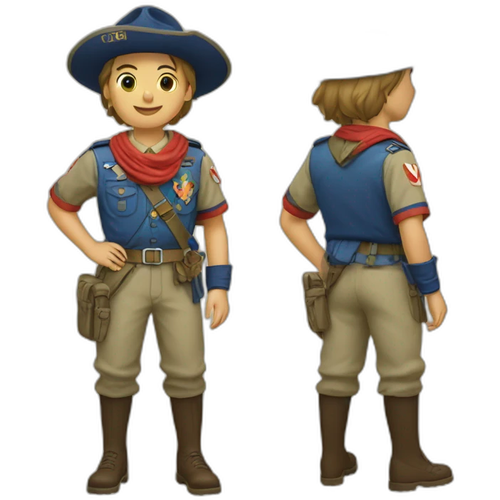 Scout unitaire de France emoji