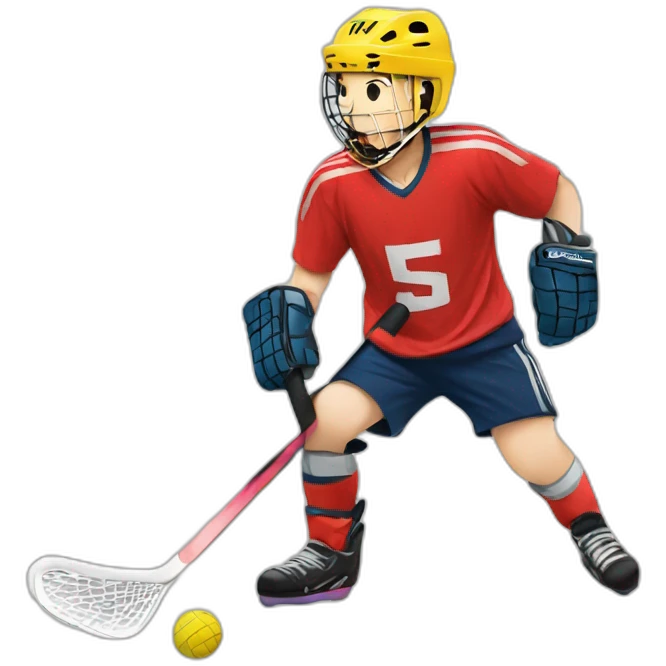Floorball emoji