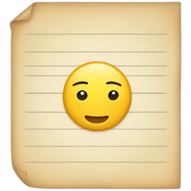document emoji