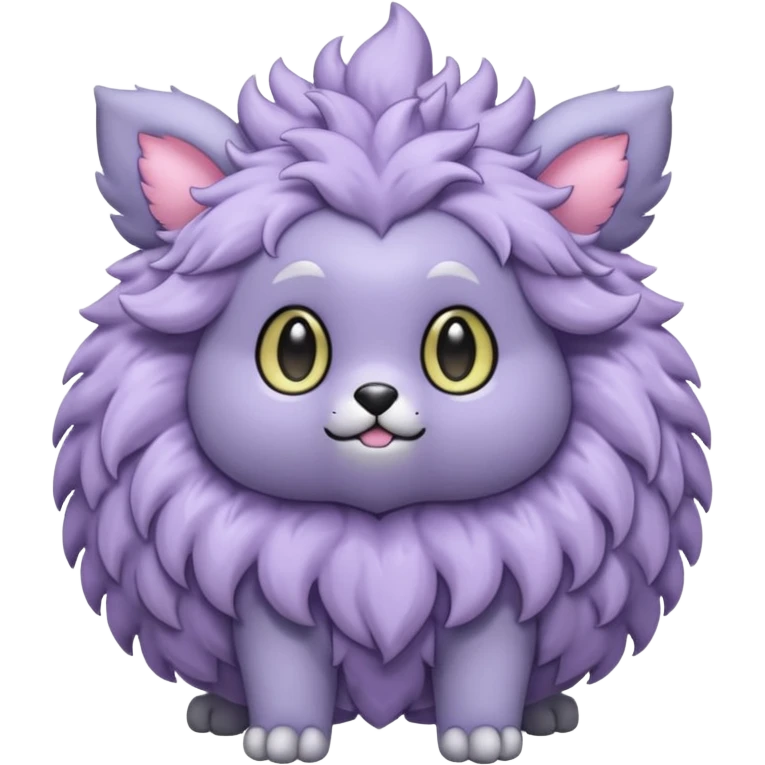 Purloin-Espurr-Rocruff-Fakémon-hybrid-creature (full body)  emoji