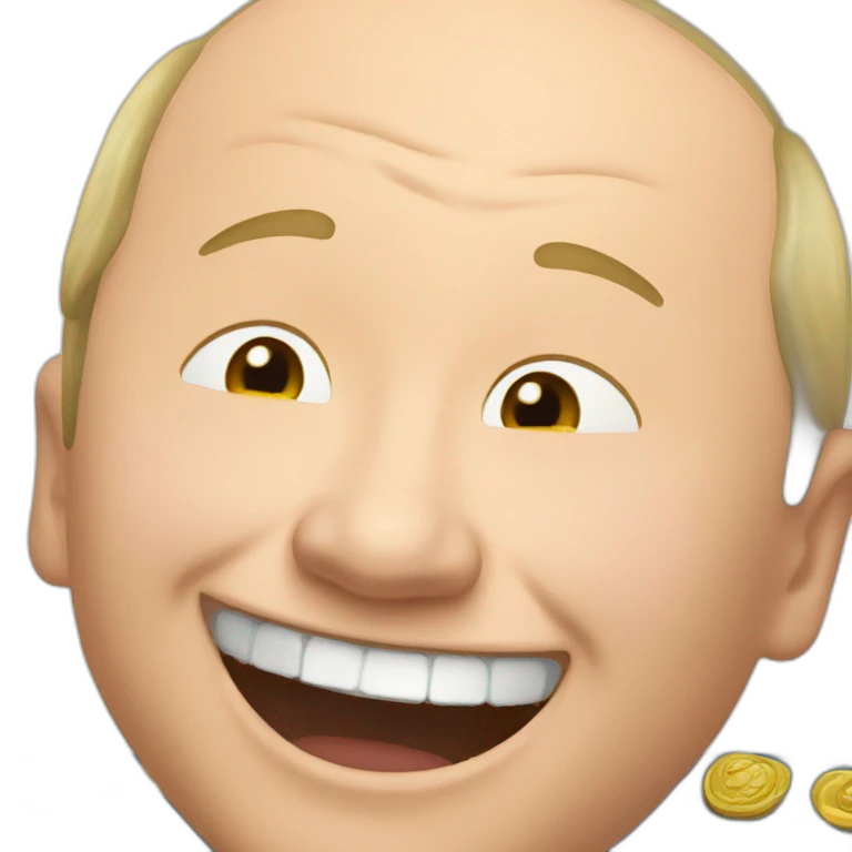 putin laughing emoji