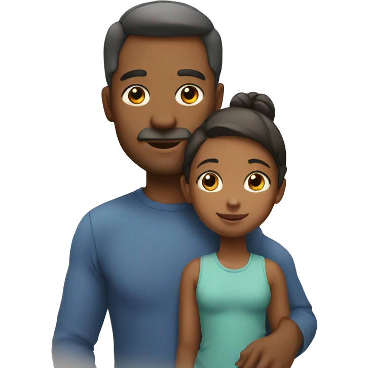 Father with daughter emoji