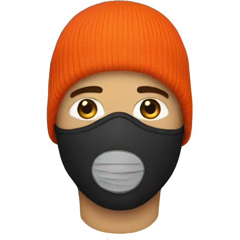 ski mask emoji