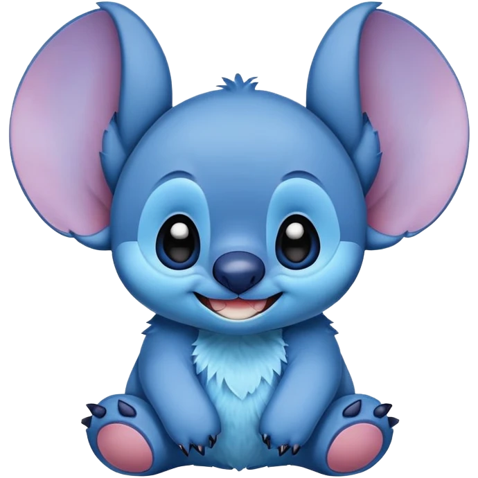 Erstelle mir ein Stitch Emoji emoji