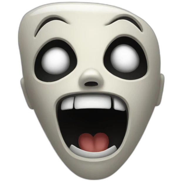 Scream emoji