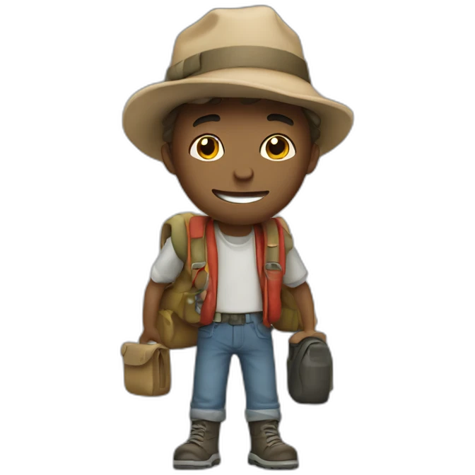 Hitchhiker emoji