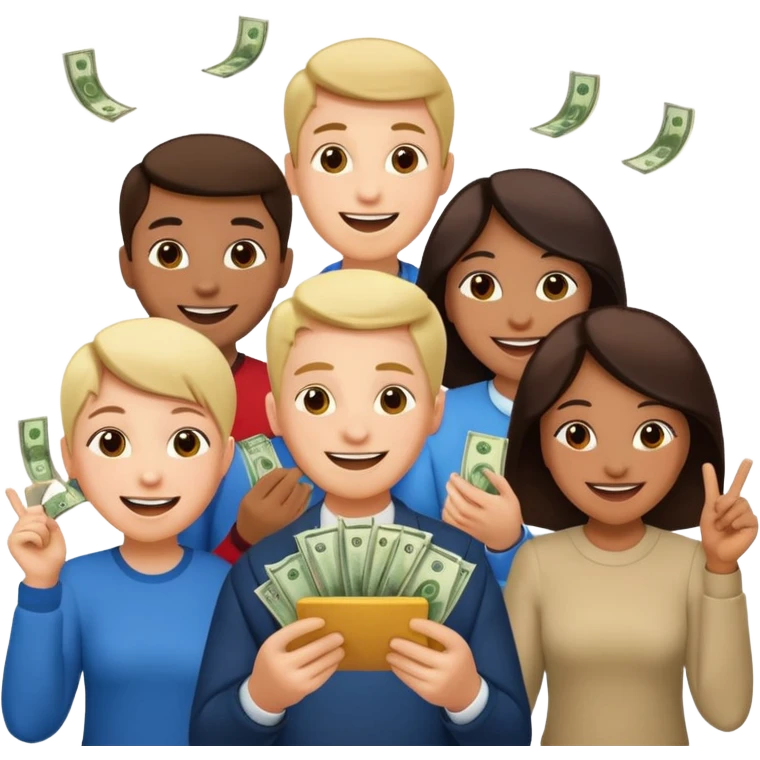 moneymaking group emoji
