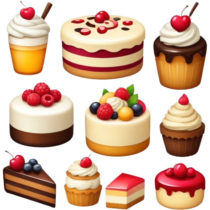 desserts emoji