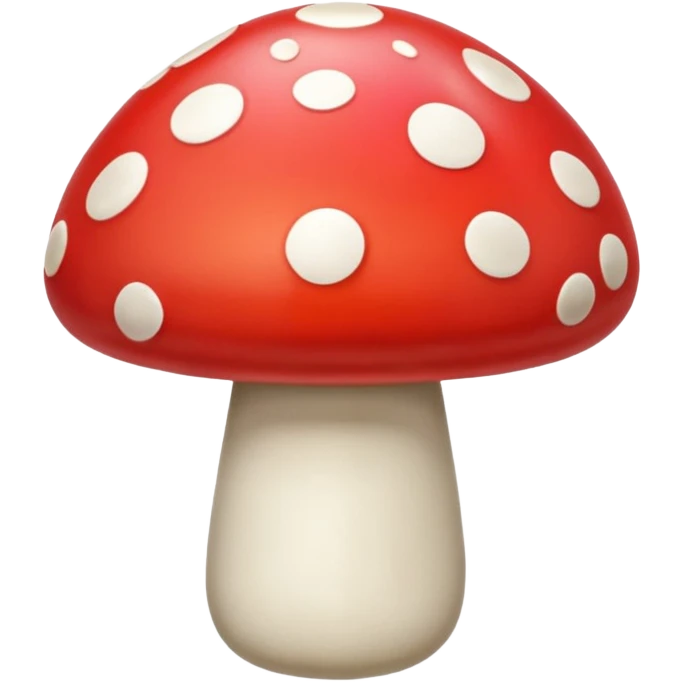 Candy that looks like mushroom emoji