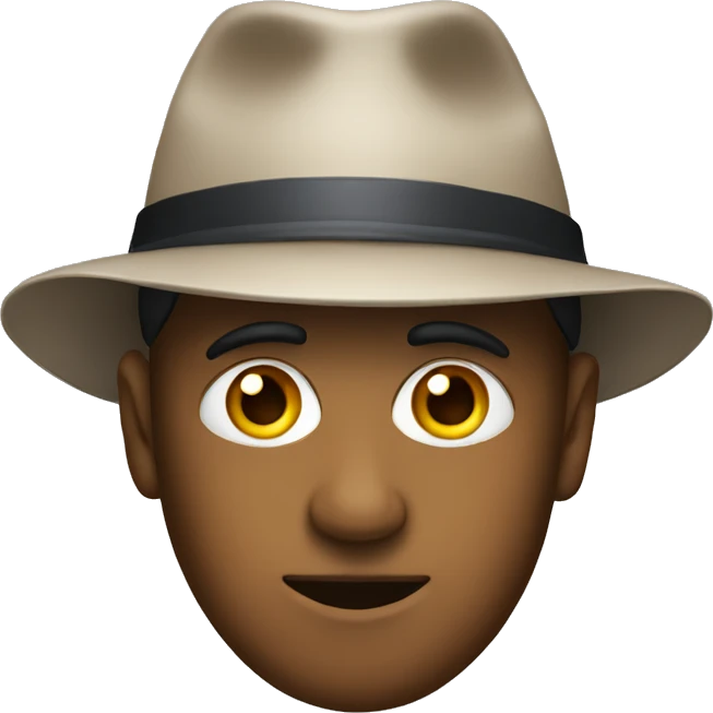 A pair of Eyes wearing a hat emoji