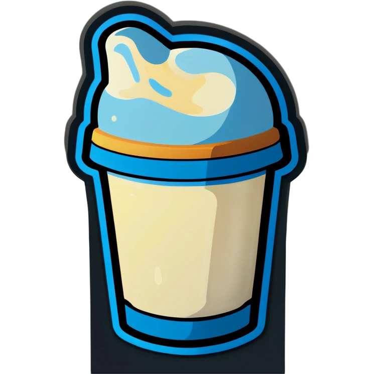 Pale of milk emoji