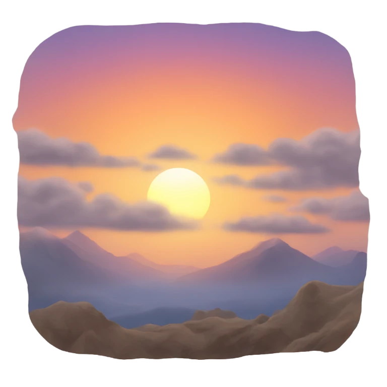 Sunrise  emoji