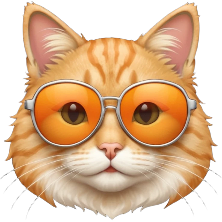 Cat wearing sunglasses emoji