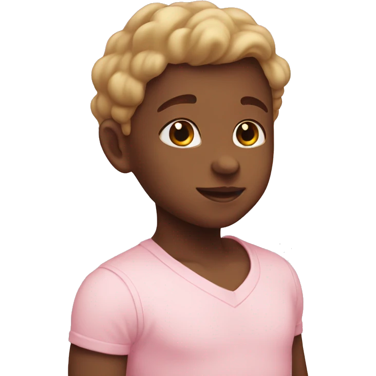 Light baby pink heart  emoji