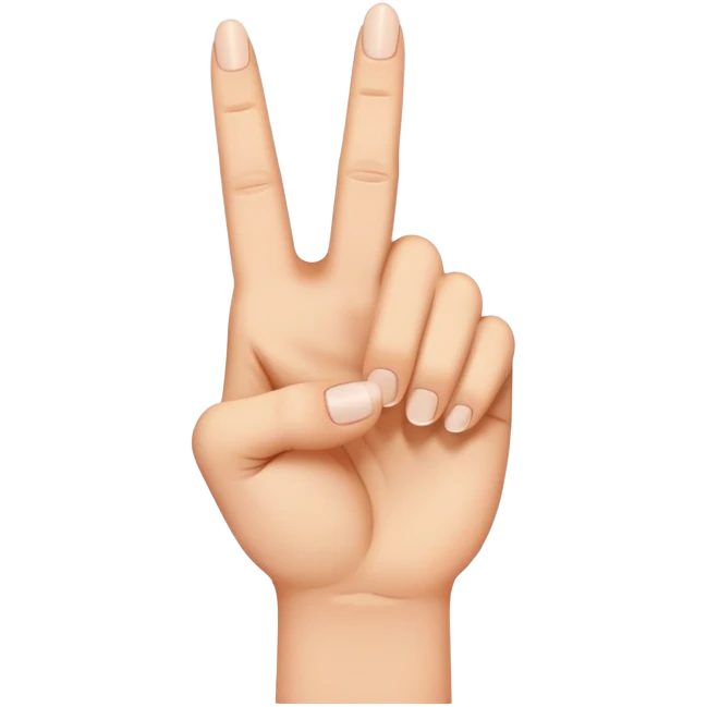 Middle finger emoji