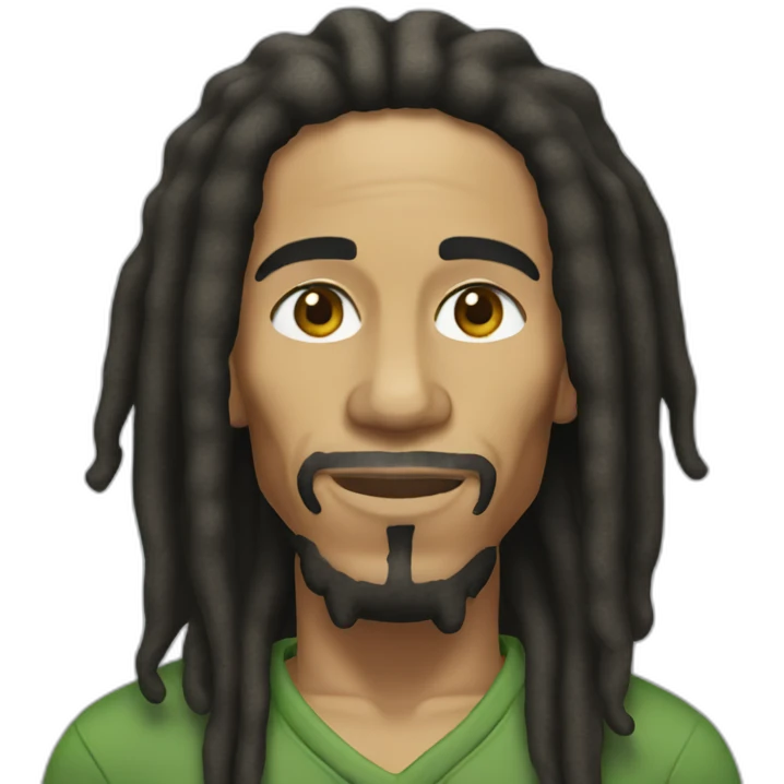 bob marley emoji