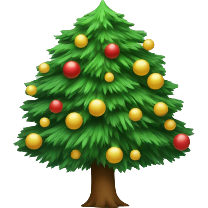 New year tree emoji