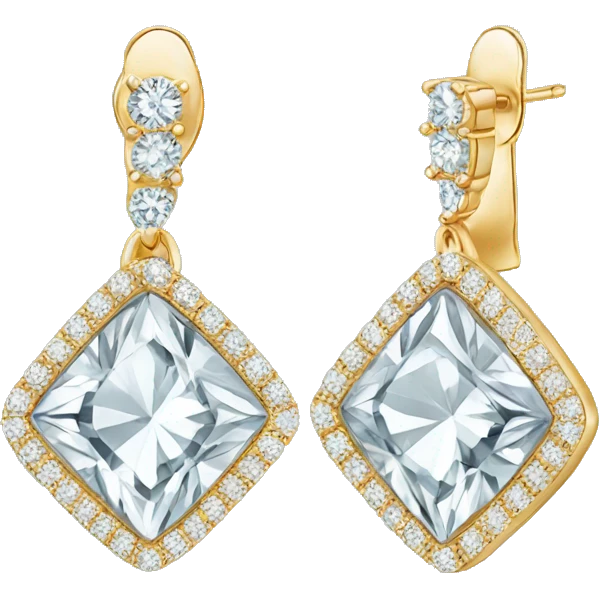 Earrings DIAMOND emoji