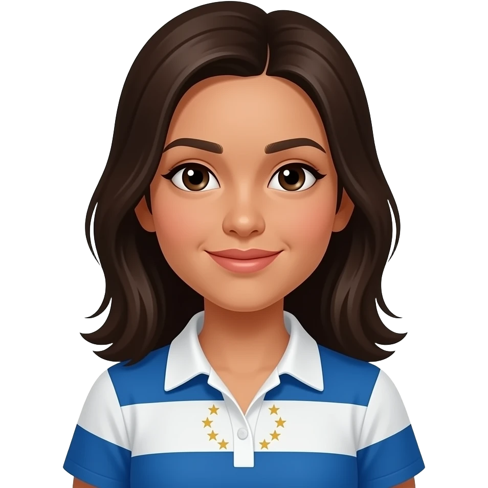 Nicaraguan girl emoji