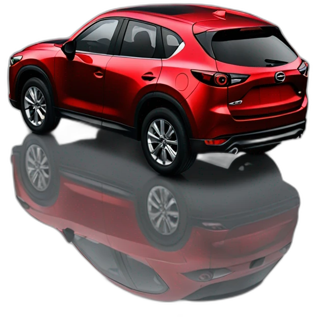 Red mazda cx5 2022 emoji