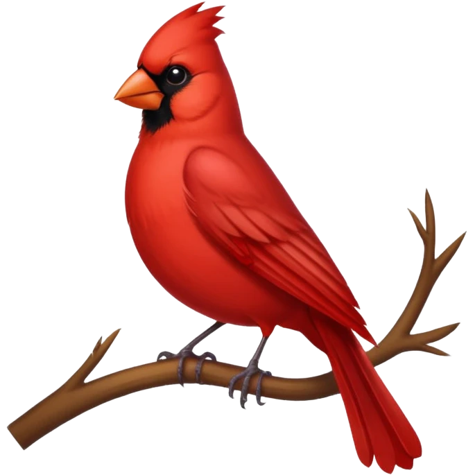 Red Cardinal emoji emoji