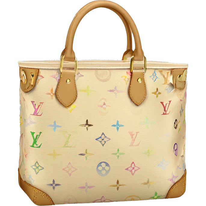 beige louis vuitton tote emoji