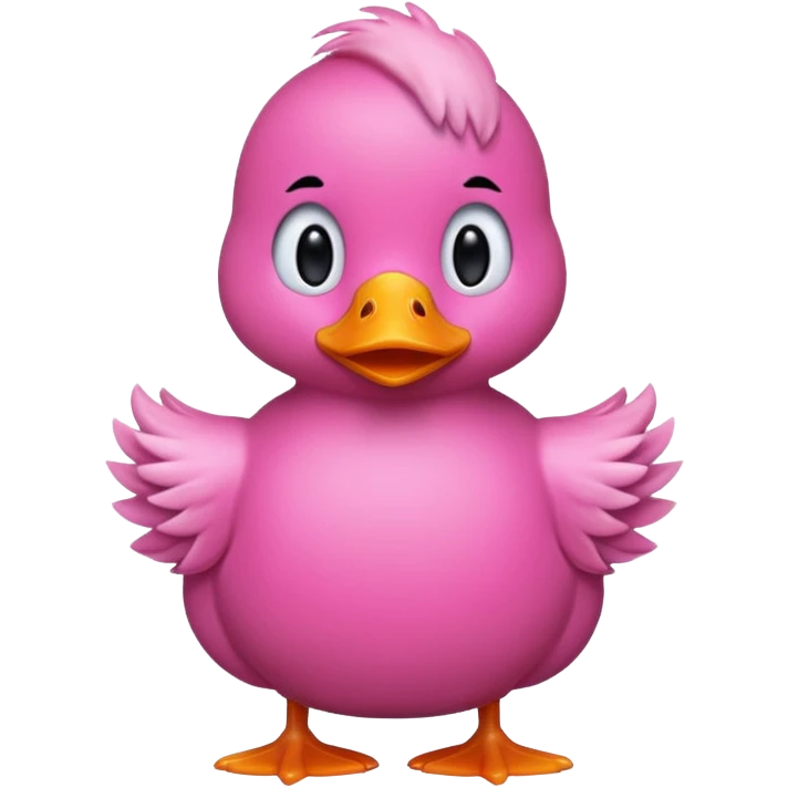 pink duck  emoji