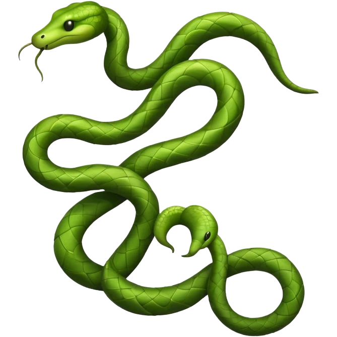 snakey jungle vine plant emoji