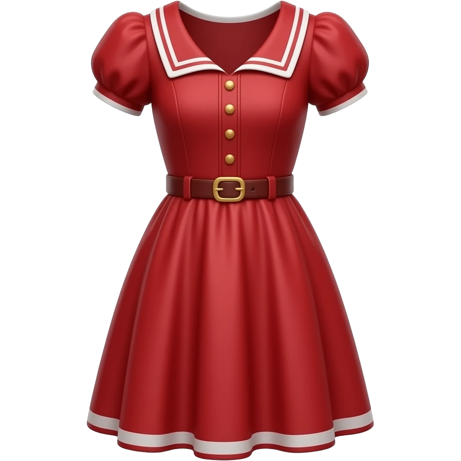 A red👗 emoji