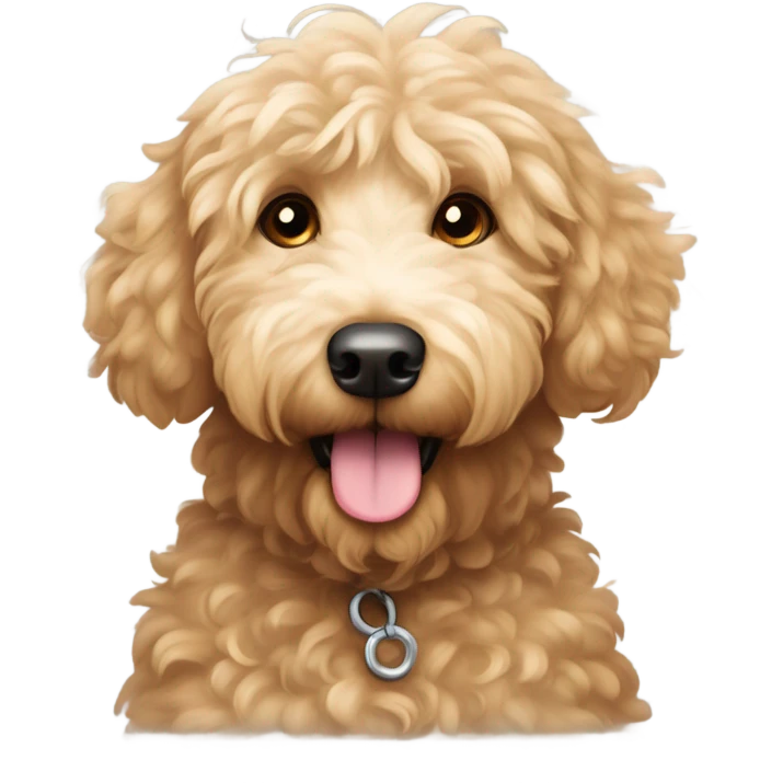 Goldendoodle  emoji