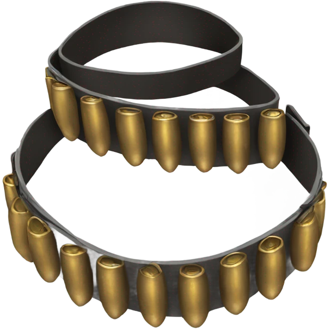 bullet belt emoji