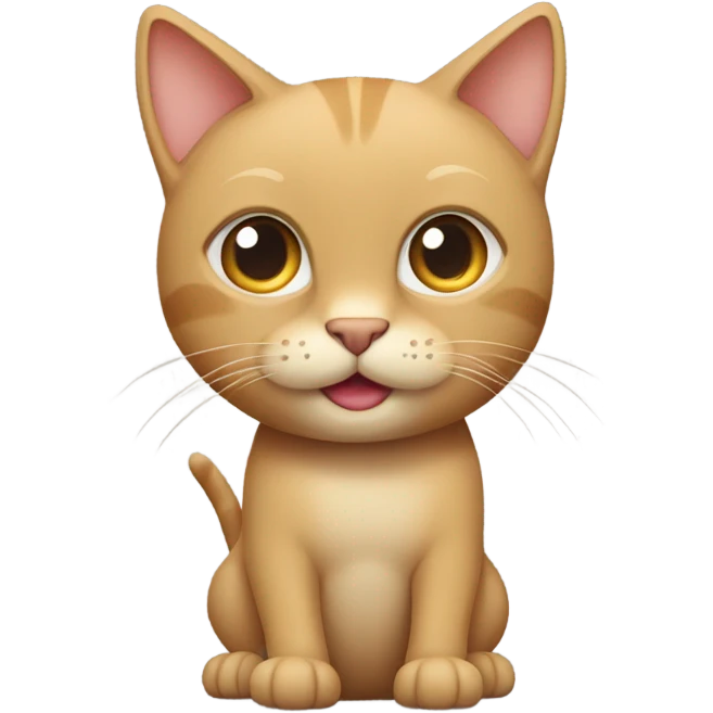tan cat emoji