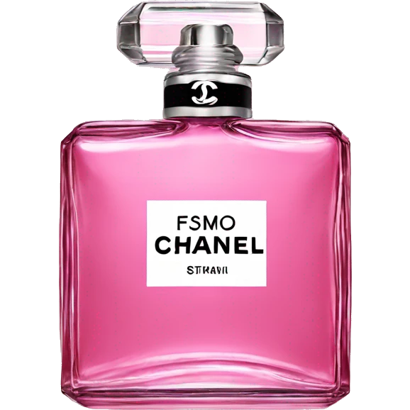 pink chanel perfume emoji
