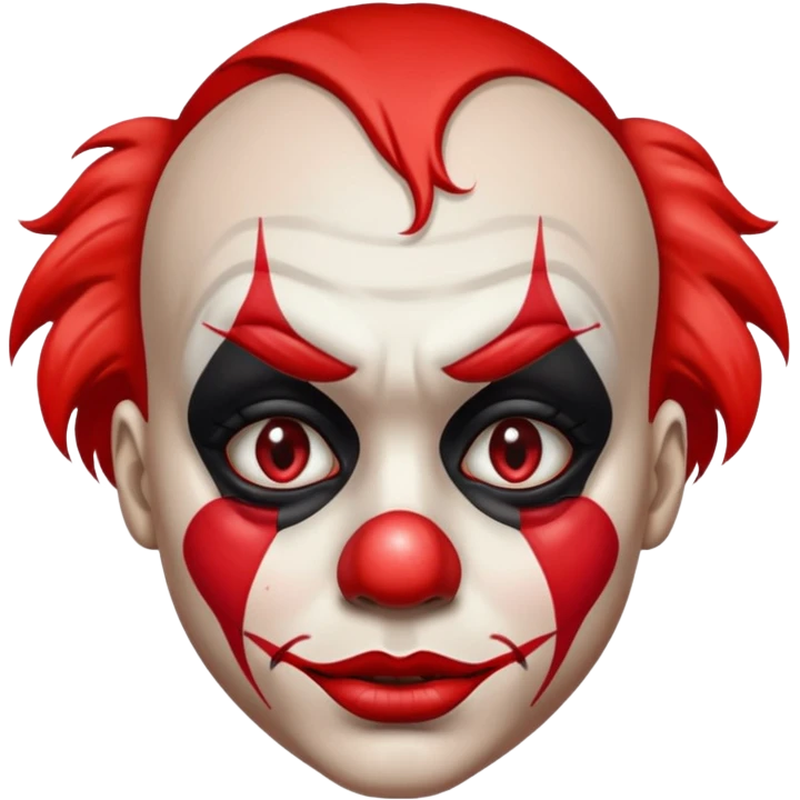 clown make up cried emoji