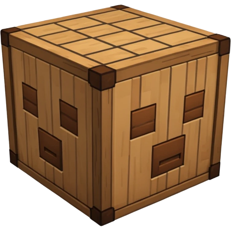 Minecraft crafting table emoji