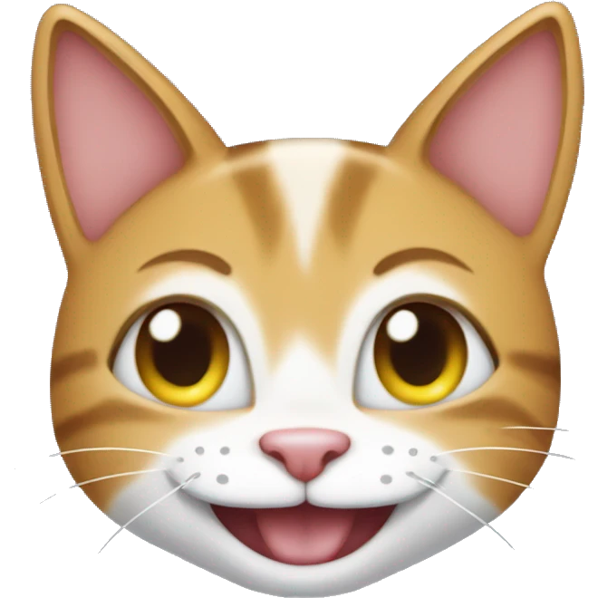 cat smile thooth emoji