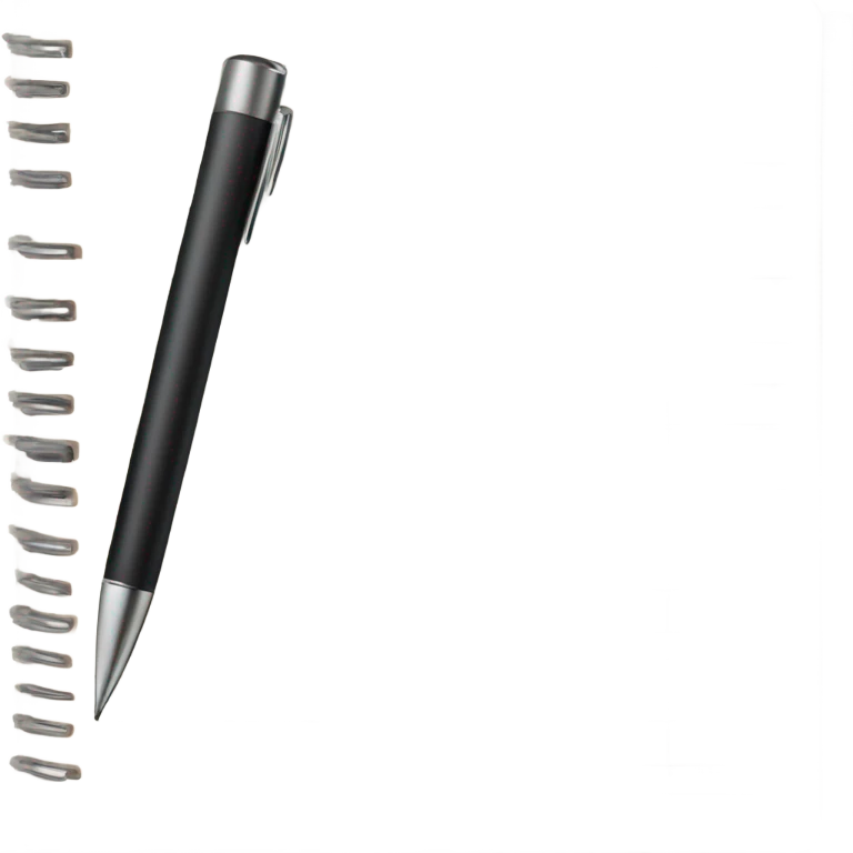 clean girl aesthetic: productive looking notebook emoji