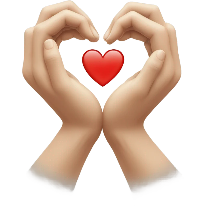 support heart emoji