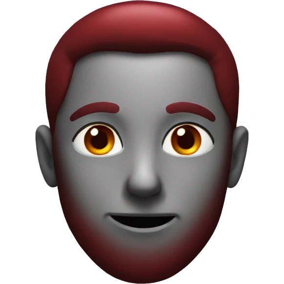 Dark red heart emoji