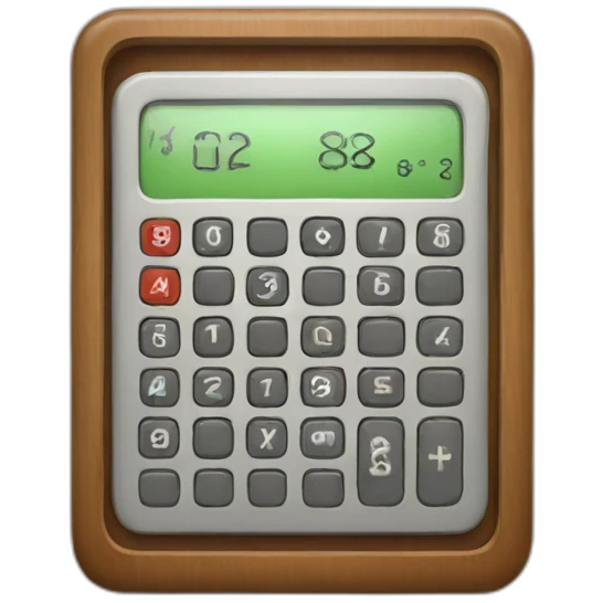 Calculating emoji