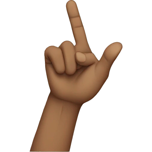 West side hand sign emoji