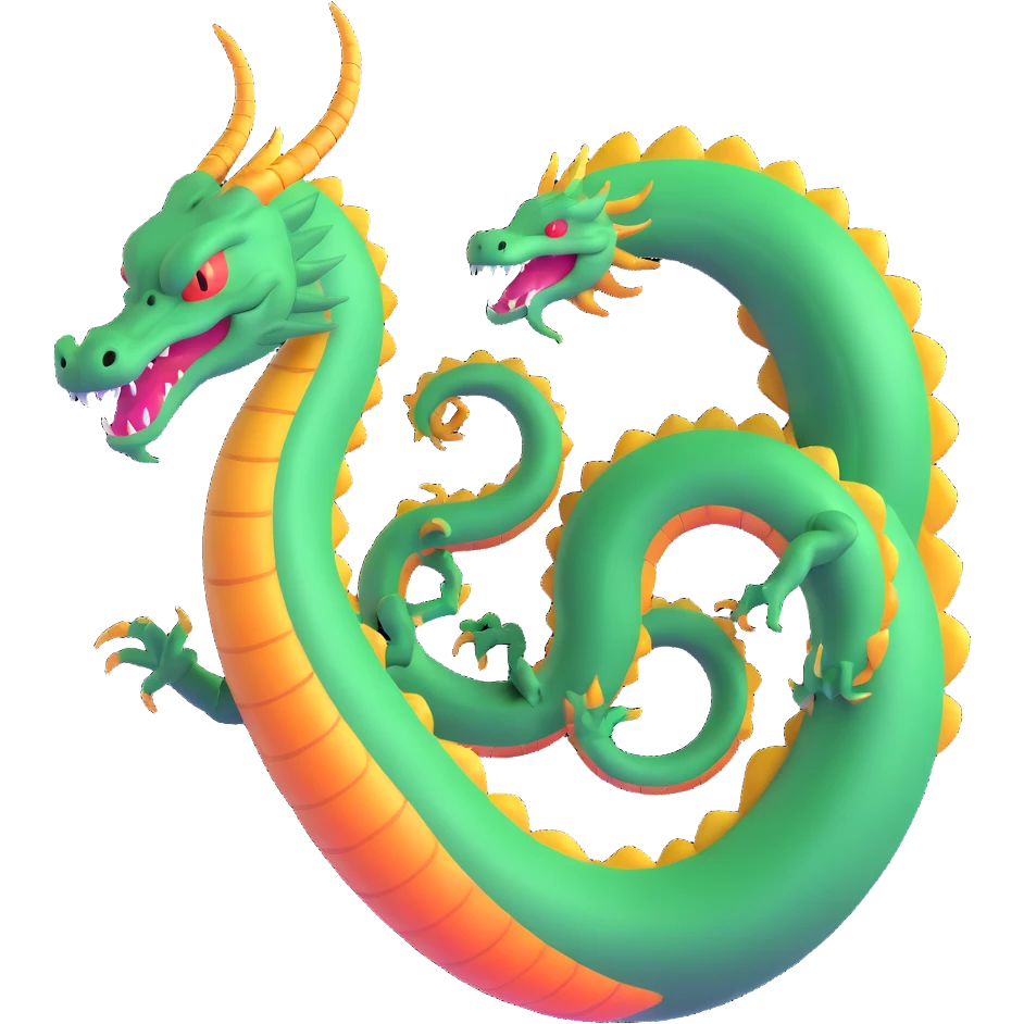 Shenron dragon emoji
