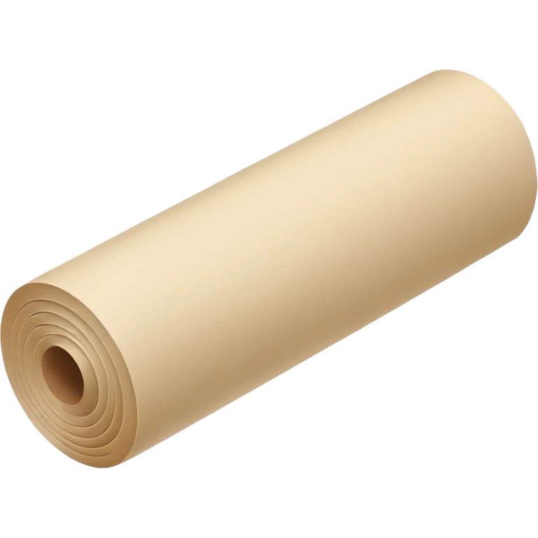 A roll of plain wallpaper  emoji