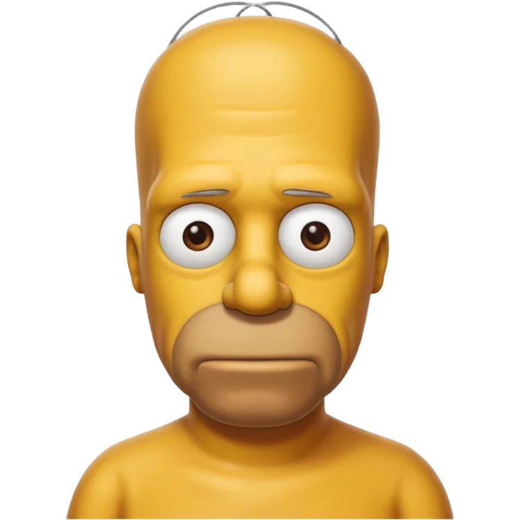 Homer Simpson emoji