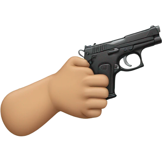 gun fingers 2 emoji